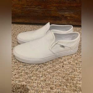 Vans slip on sneakers